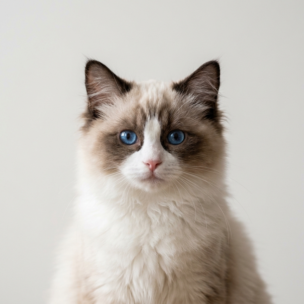 Saffron, ragdoll